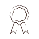 Medal icon.